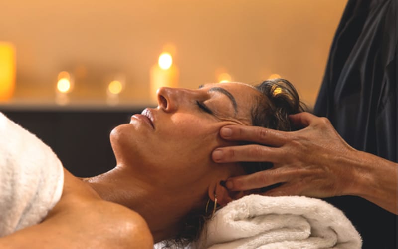 Masaje cráneo-facial 30 minutos